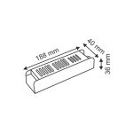 Helios Slim Led Трафо 12V-10 Ампери-120W - Image 2
