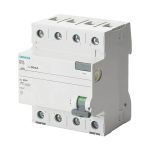 Siemens 4*25 Протекција од прекин на струја со струја од 30 милиампери.