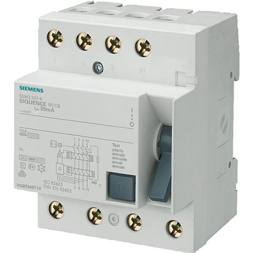 Siemens 3*63 Пожарна Заштита Реле 300 Ma