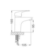 GMS Мијалник Батерија Медитеран Бела Злато AKD300 - Image 2