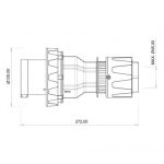 Bemis (Вц1-6504-7011) Cee Norm 4*125A Равен Штекер - Image 2