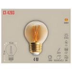 Cata Ct-4283 Rustik Led топ ампул Амбер - Image 3