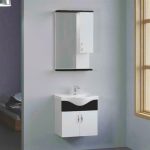 Denko Akyazı 55 cm MDF Црн Комплет за Бања Шкаф - Image 2