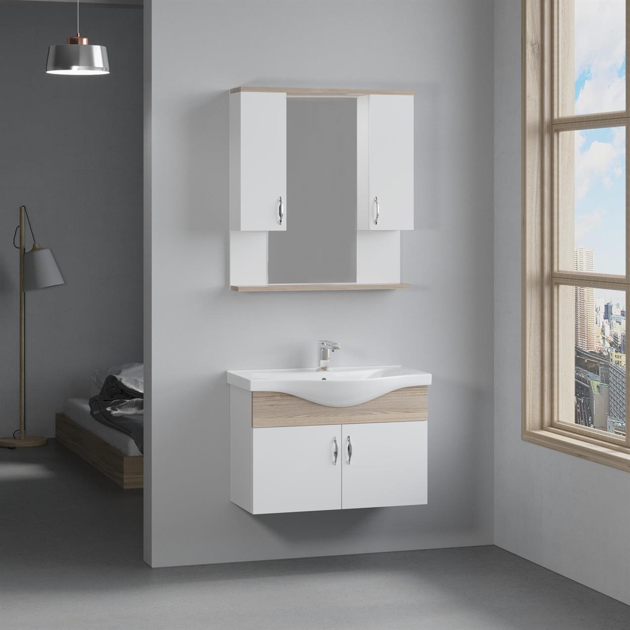 denko-akyazi-80-cm-mdf-alize-banyo-dol-6-b451.jpg Denko Akyazı 80 цм MDF Ализе Бања Кабинет Сет - Image 1