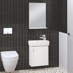 Denko Minica 50 cm МДФ бела бања гарнитура