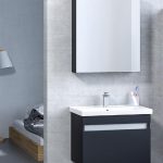 Denko More 65 цм МДФ Црн Бања Гарнитура