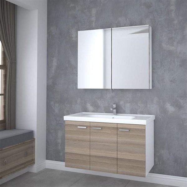 DENKO Terra 100 cm MDF Комплет за Бањска Кабина - Alize