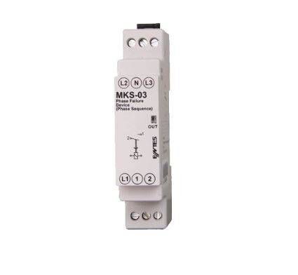 MKS-03 Фазен секвенцијален моторски заштитен реле