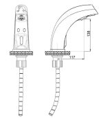 GPD Wiser Q Вентил за Вода и Сапун Едно Влезен FLB09-2 - Image 4