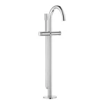 Grohe Atrio Лична Колекција Подно Када Слушалка - 25229000 Сребро