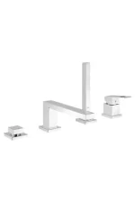 Grohe Eurocube 4 дупки када кран - 19897001