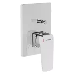 Artema Root Square A42752 Вграден купатилски смесувач, површински монтирање, хром