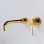 Fause Ѕиден Вграден Мијалник Батерија Златна Gold KDA101-G - Image 4