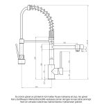 Индустриски батериски сифон со двоен излез KEE102 - Image 2