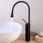 Fause Висока Чинија за Мијалник Батерија Pelicano Црна KSL105-B - Image 4