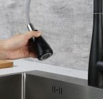 Fause Спирална Мијалничка Батерија Pull Down 3 Функции Црна KTE125-B - Image 3