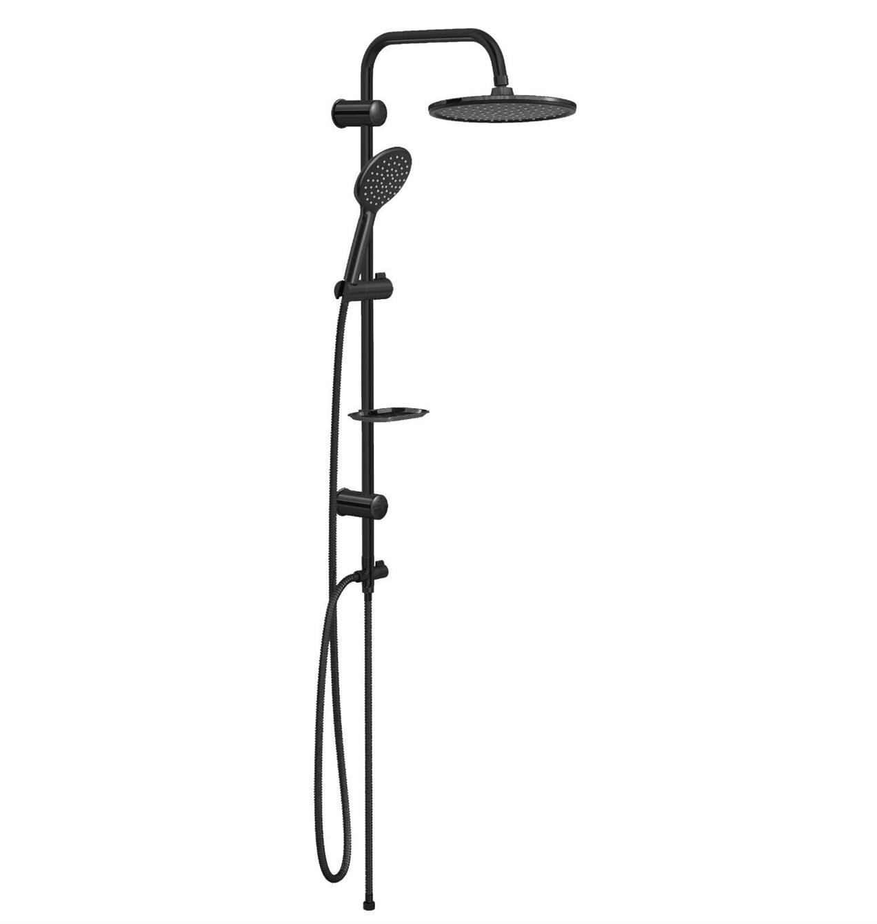 monavit-slim-jet-black-robot-dus-takim-dd-462.jpeg Monavit Slim Jet Црн Роботски Душ Сет, Прскање, Врвен Душ - Image 1