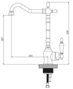 GPD Едноделна куќна батерија Retro MTE180 - Image 2