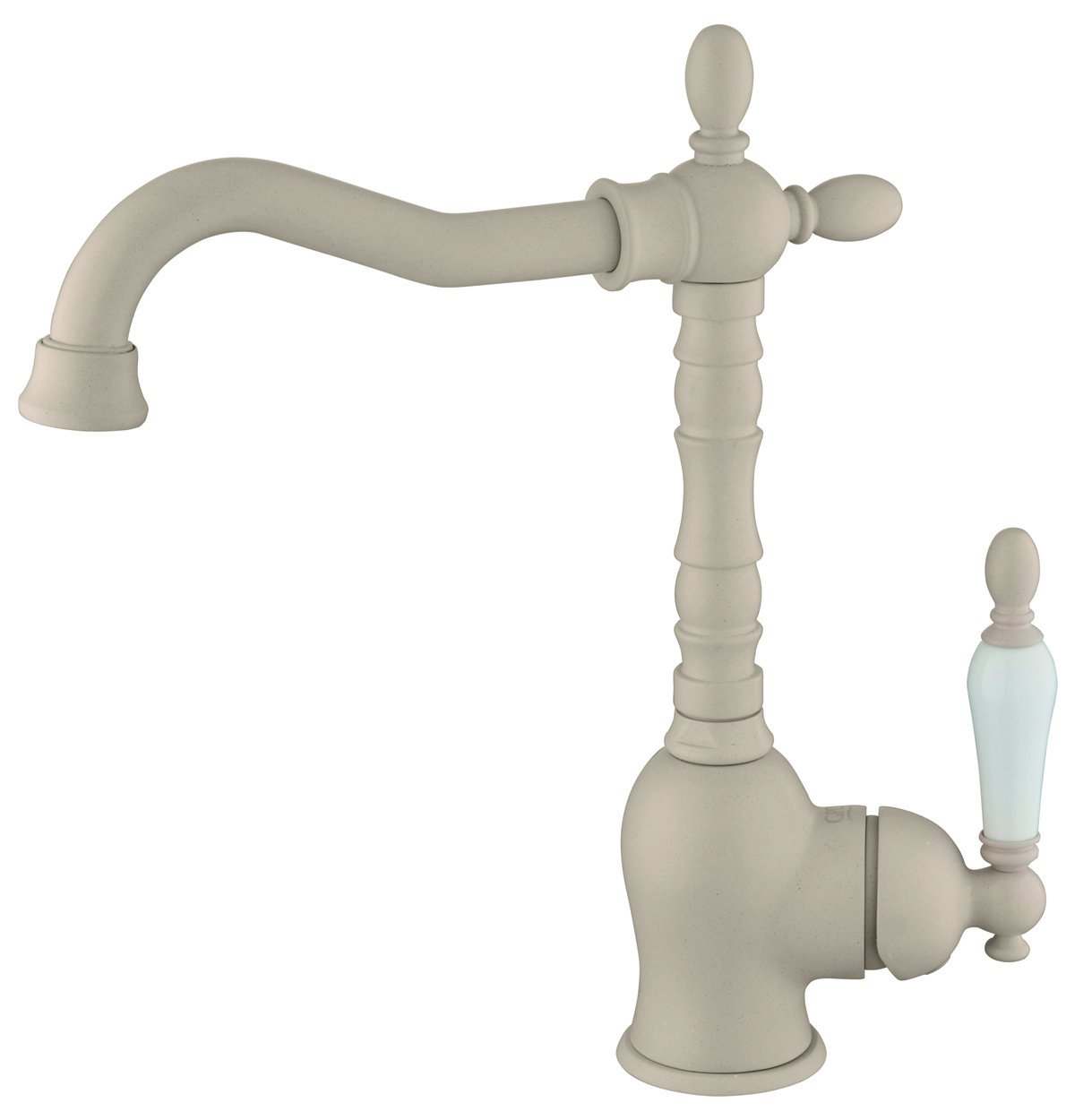 mtl180-kg-gpd-tek-govde-lavabo-bataryasi-retro-krem-granit-renk.jpg GPD Едноделен лавабо батерија Ретро крем гранит боја МТЛ180-КГ - Image 1