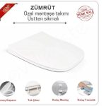 NKP Slim Emerald Thermoplast Капак за WC шоља со Бавно Затворање