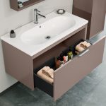 Orka Clay 100 cm Сет за Бања со Земјени Тонови - Image 4
