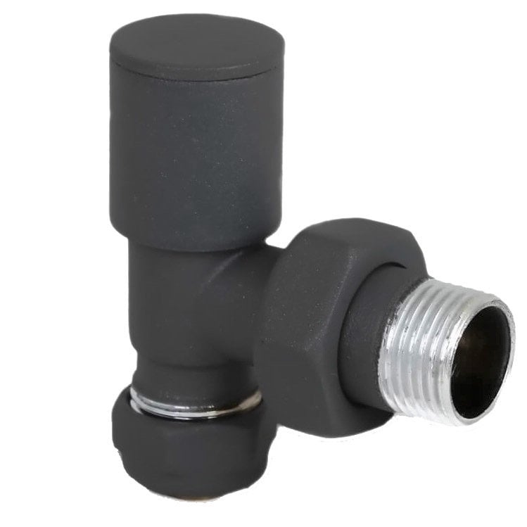 radyator-havlupan-vanasi-gri-antrasit-pex-cikisli.jpg Радијаторска Вентил за Пешкир Антрацит Сива со PEX Излез - Image 1