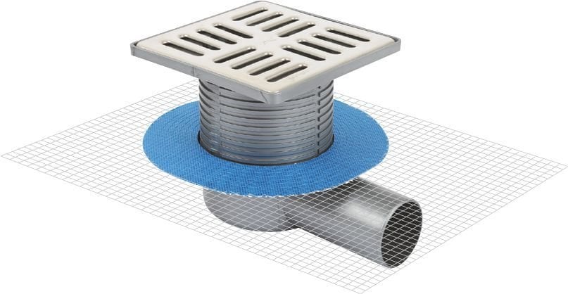 sukar-yalitimli-izolasyonlu-fileli-yer-suzgeci-line10-yandan-15x15-70.jpg Изолација Компатибилна Стаклена Рамка за Подницата 15x15 cm Ø70 Странично - Image 1