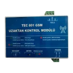 Tecimm TEC-801 GSM далечински модул за контрола на врати со еден реле - Image 3