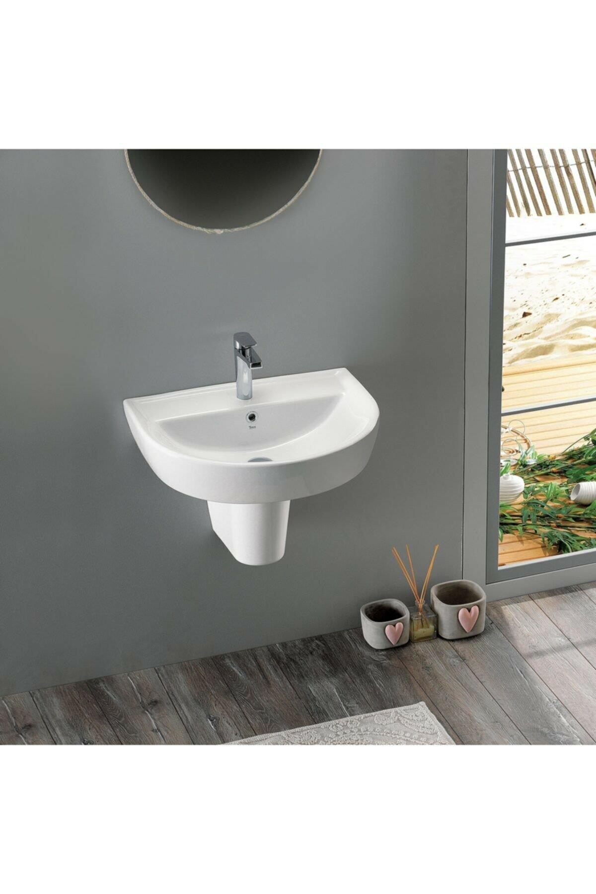 turkuaz-bella-banyo-lavabo-3545-cm-bel-1-4ee6.jpg Туркуаз Бела купатилска рака 35*45 см (Бела полу-ставена) - Image 1