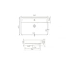 Хера Плот лавабо 80*48 см.