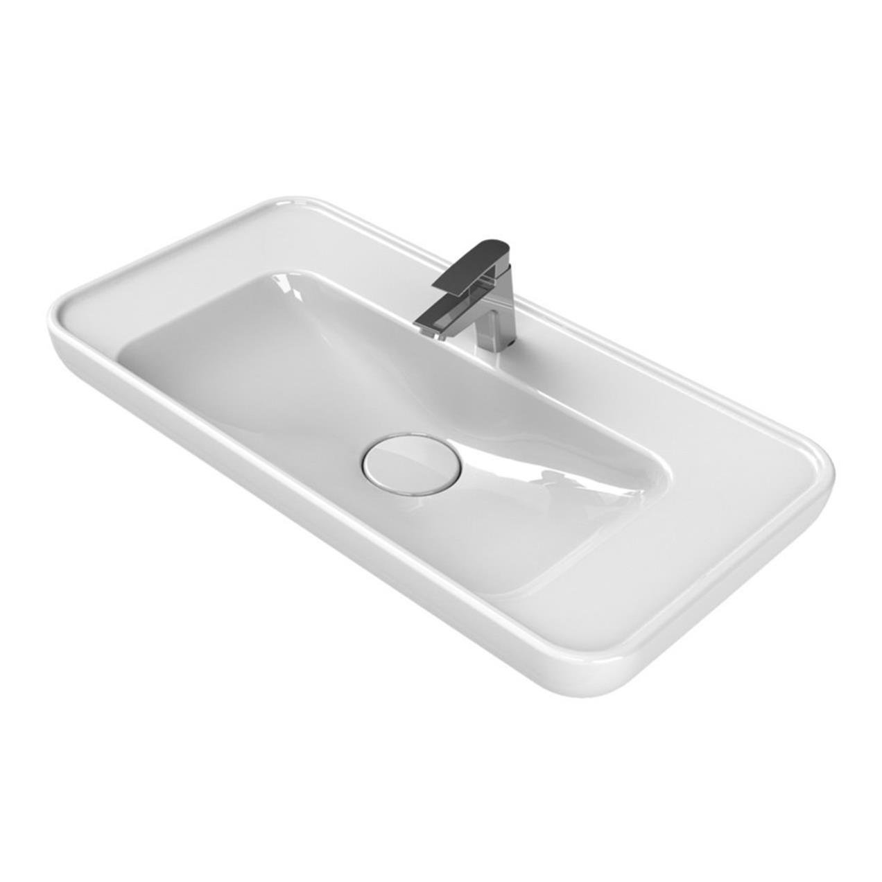 turkuaz-cerastyle-lal-lavabo-80x42-cm-883cc7.jpg TURKUAZ CERASTYLE Лал Лавабо 80x42 см. - Image 1