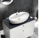 Туркуаз CeraStyle One Лавабо 67*42cm Чанак Тезгах Усту (Со Дупка) - Image 3