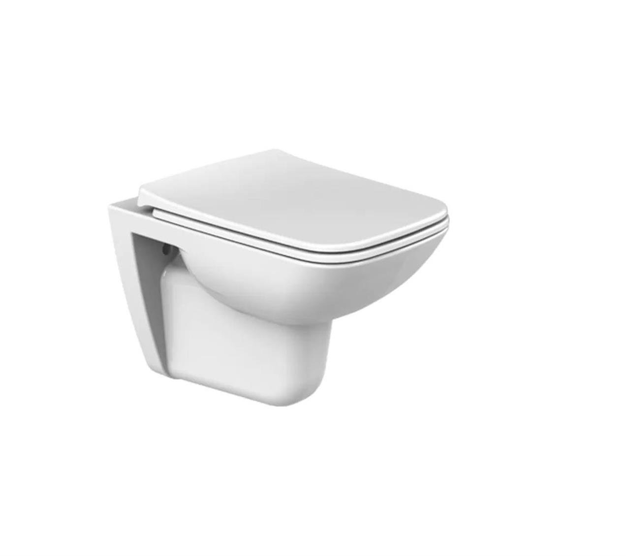 turkuaz-duru-asma-klozet-ve-duru-yavas-802a-.jpg Чиста висечка тоалетна школка и чист капак од тенок ПП софт кој се затвора споро - Image 1