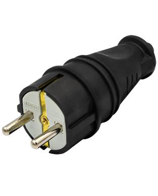 Nead 1*16A Гумено Земјен Штекер