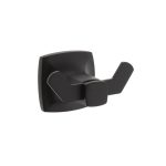 Vitra Base 400 Мат Црно Двојно Кукало A4412236