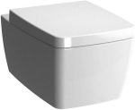 VitrA Metropole Rim-ex Bela Visečka WC Školjka bez Kanala so Bavno Zatvoranje Kapak 7672B003-0559