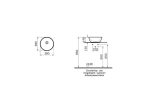 VitrA Options 43 cm Бела Почесто Чешма 4324B003-0012 - Image 2