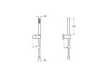 VitrA Origin 1F Рачен Туш Сет Хром A45543 - Image 2