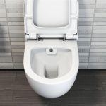VitrA Sento Rim-ex Бела висечка школка без канали и поклоп со споро затворање 7748B003-0559 - Image 3
