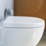 VitrA Sento Rim-ex Бела висечка школка без канали и поклоп со споро затворање 7748B003-0559 - Image 2