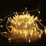 Nadvoresen Amber 10 Metri Led Novogodišna Dekoracija So Možnost za Dodavanje