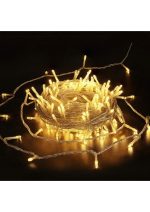 Nadvoresen Amber 10 Metri Led Novogodišna Dekoracija So Možnost za Dodavanje