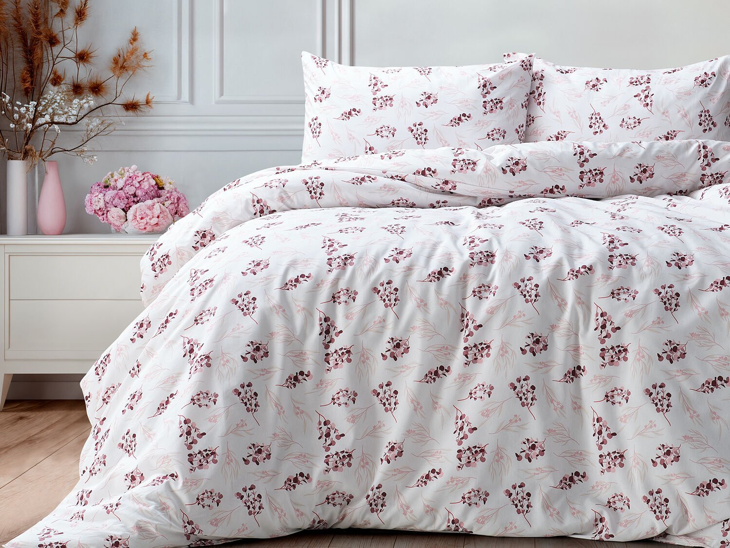 1760747766_1.jpg Karen Cotton Feel Постелнина Двоен Сет - Image 1