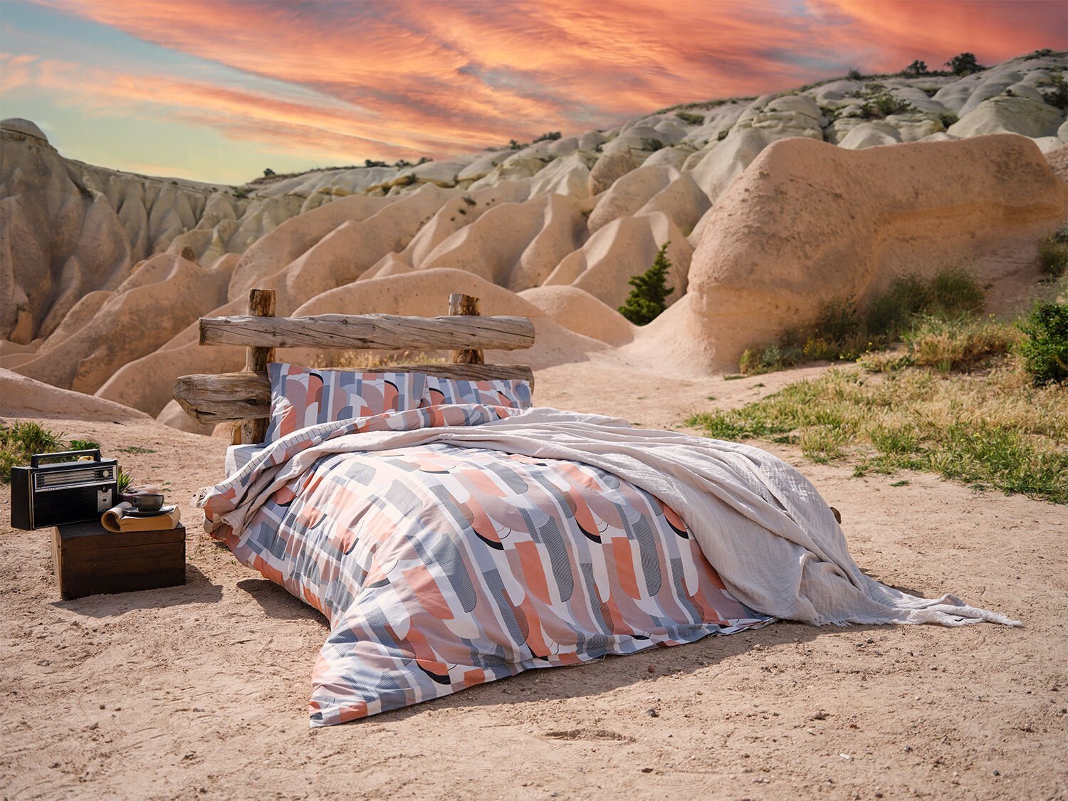 1760749057_01.jpg Комплет постелнина Bohema Festival за двоен кревет - Image 1