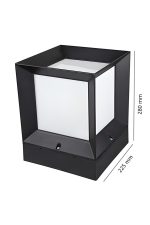 Zerpa Квадратна Кубна Арматура Сет Над Црна - Image 6