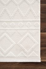 Hayad Monaco Крем Тепих за Дневна и Спална Соба Машински Тепих 120x350 - Image 8