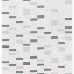 Крем Сива Двострана Перачка Ткаена Черга 120x180