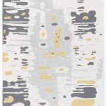 Duo Крем Жолта Двострана Перачка Ткаена Тепих 120x180
