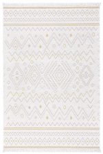 Duo Крем Двострано Перлив Ткаен Килим 80x150