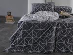 Ranforce Polka Nevresim Takımı Çift King Size - Antrasit